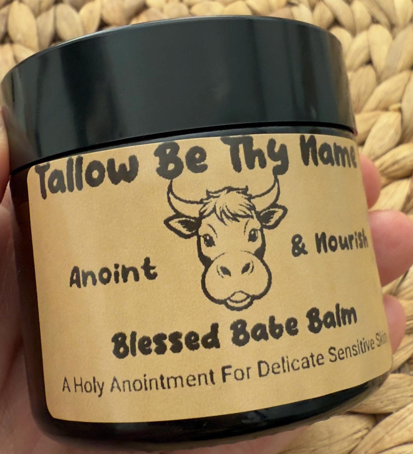 Blessed Babe Balm – Tallow Skincare for Babies & Sensitive Skin