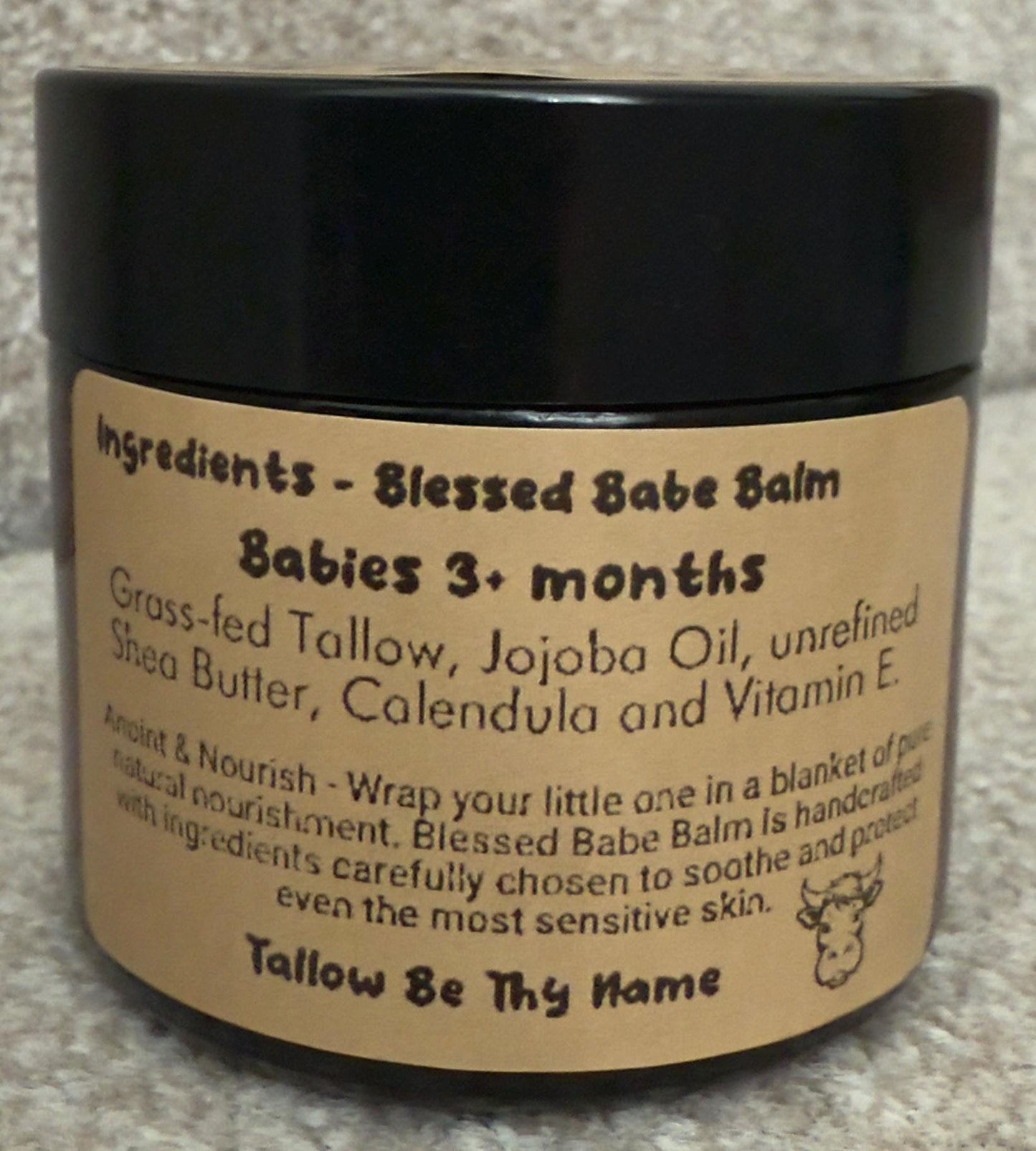 Blessed Babe Balm – Tallow Skincare for Babies & Sensitive Skin