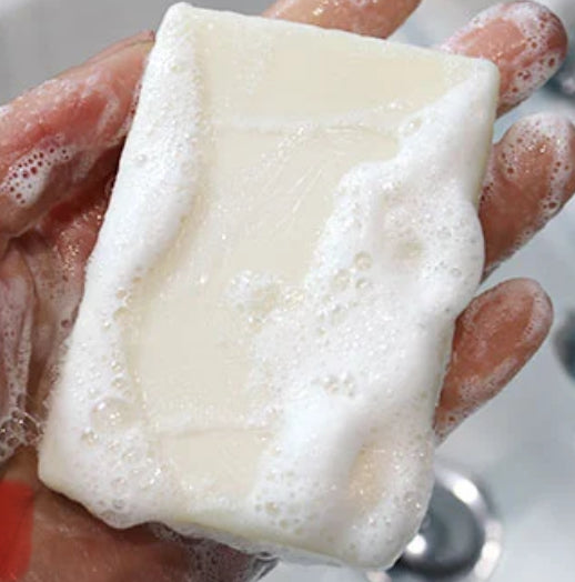 Sacred Suds Tallow Soap – Lemongrass & Coconut Oil Bar