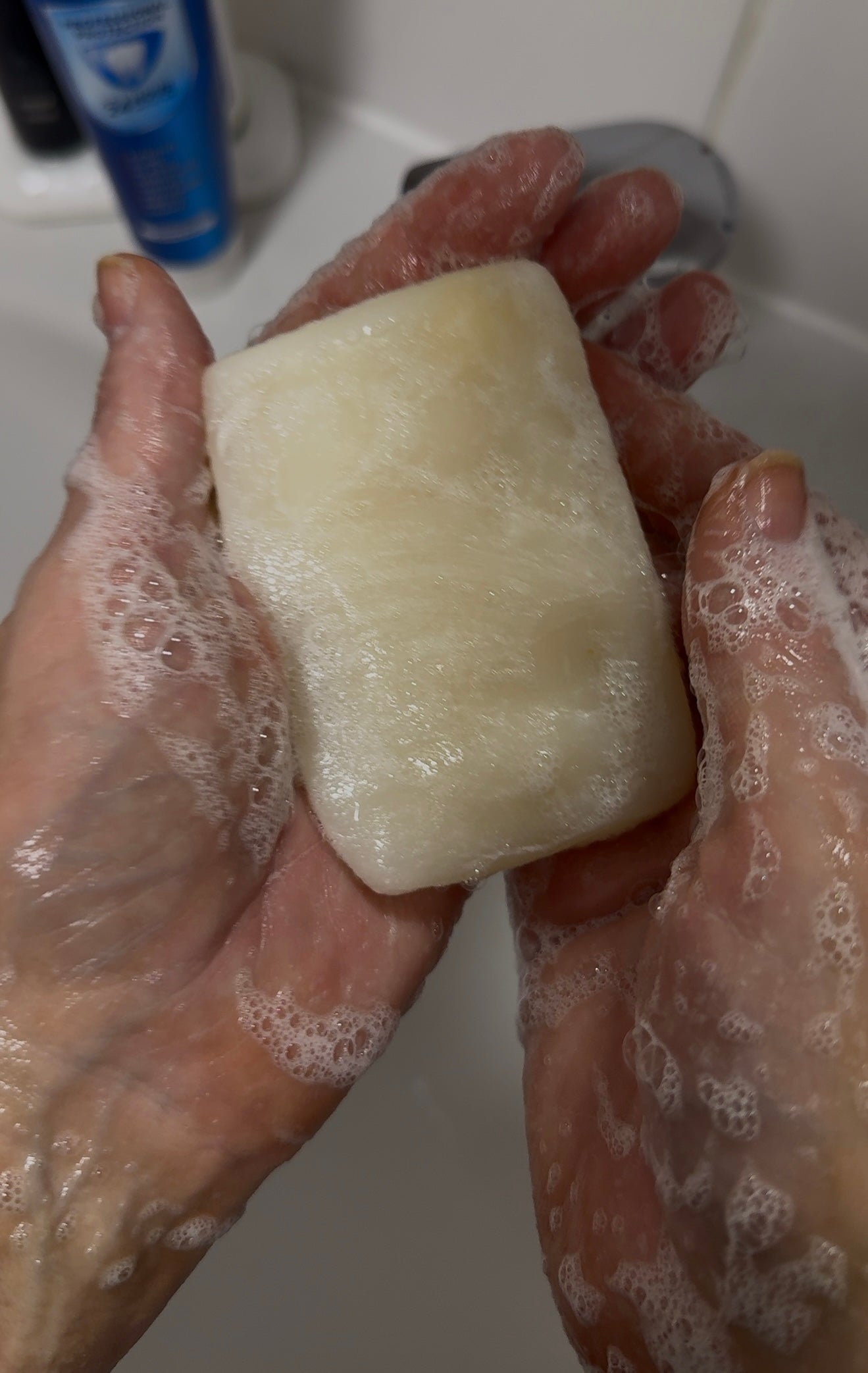 Sacred Suds Tallow Soap – Lemongrass & Coconut Oil Bar