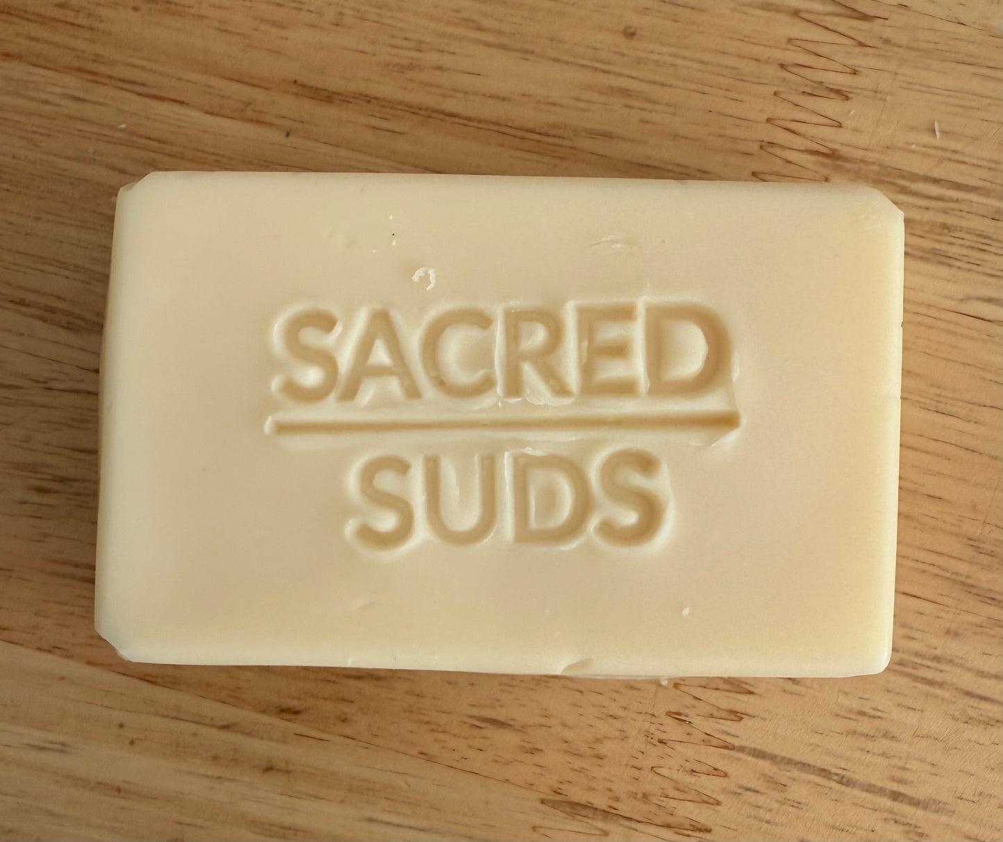 Sacred Suds Tallow Soap – Lemongrass & Coconut Oil Bar