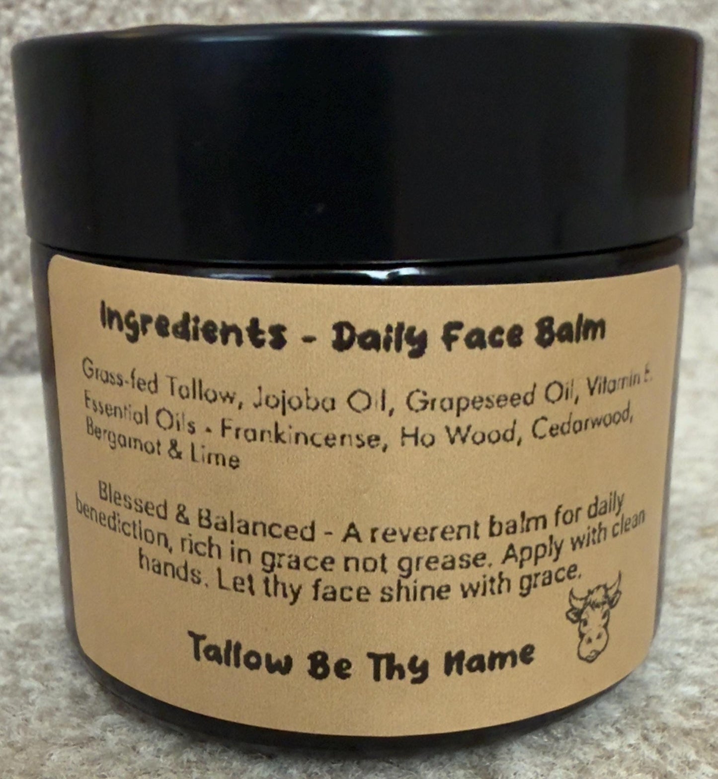 Blessed & Balanced Day Balm – Lightweight Tallow Moisturiser