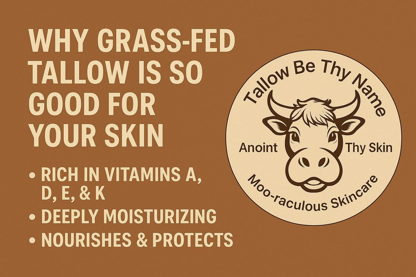Uplifting Body Balm – Grass-Fed Tallow Moisturiser