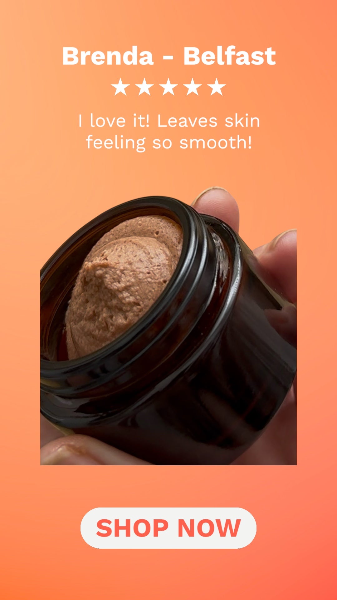 Holy Glow Facial Scrub – Tallow & Pink Clay Exfoliator