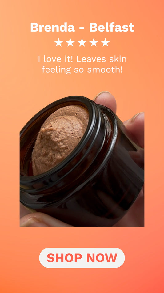 Holy Glow Facial Scrub – Tallow & Pink Clay Exfoliator