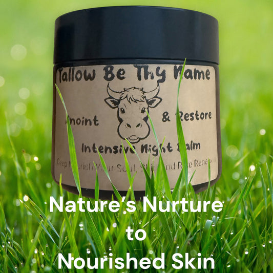 Intensive Night Balm – Tallow Moisturiser for Dry Skin