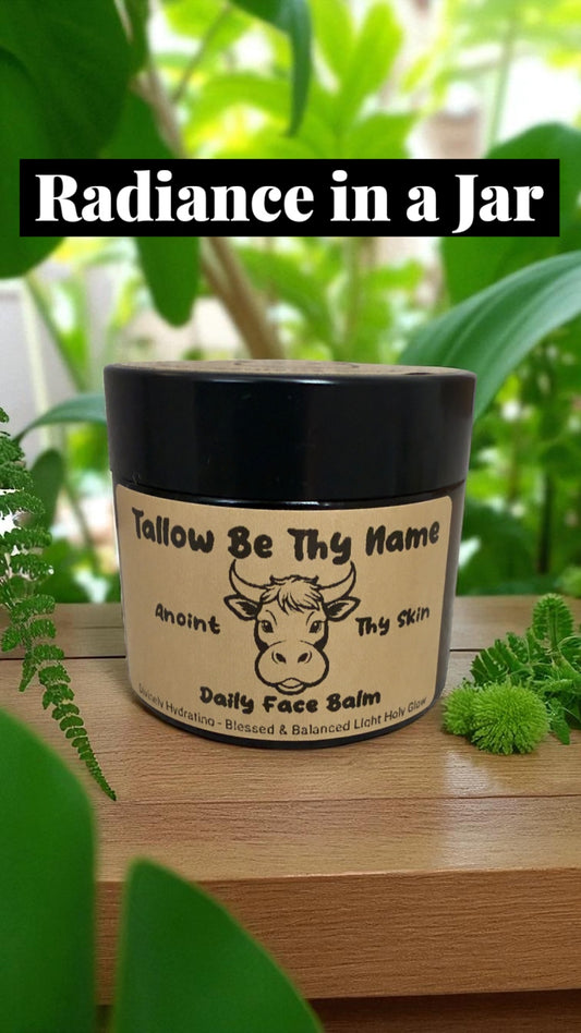 Blessed & Balanced Day Balm – Lightweight Tallow Moisturiser