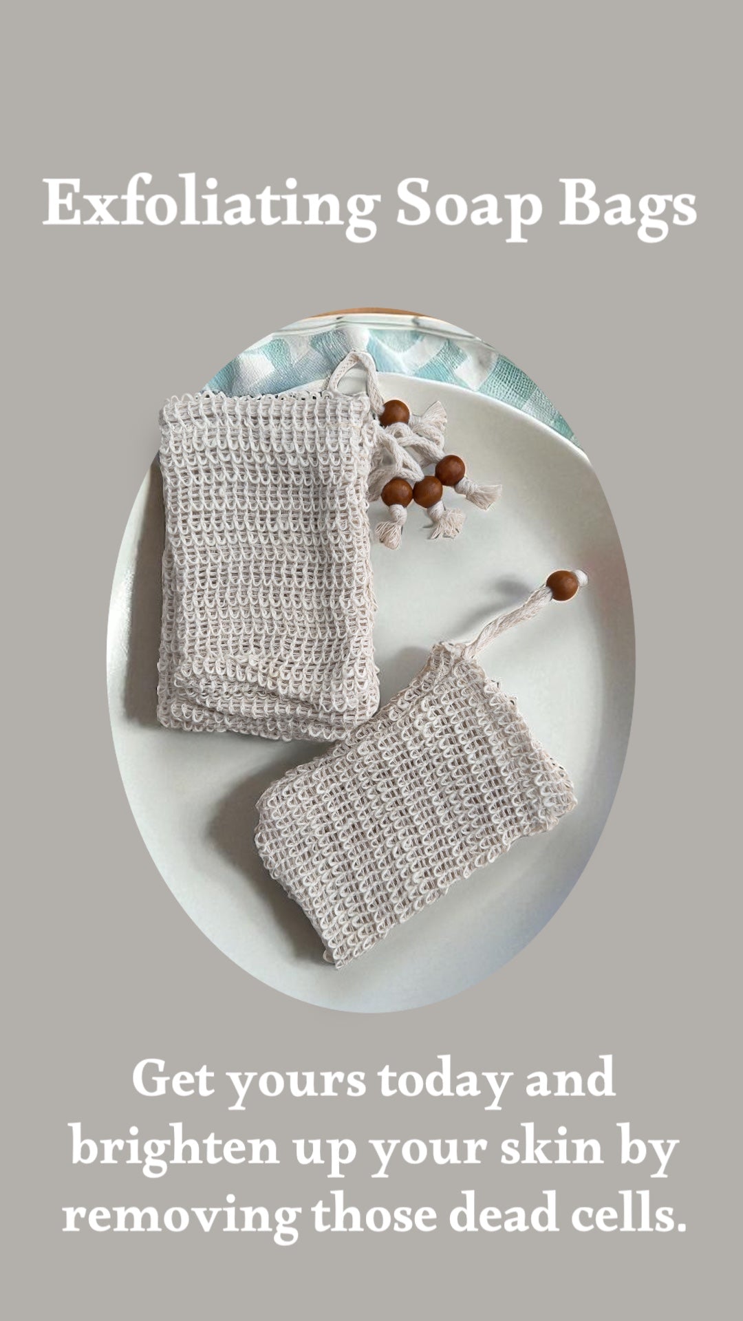 Sisal Soap Saver Bag – Natural Exfoliating Pouch
