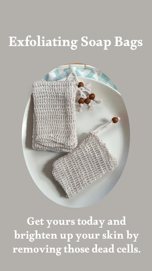 Sisal Soap Saver Bag – Natural Exfoliating Pouch