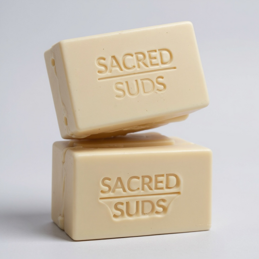 Sacred Suds Tallow Soap – Lemongrass & Coconut Oil Bar