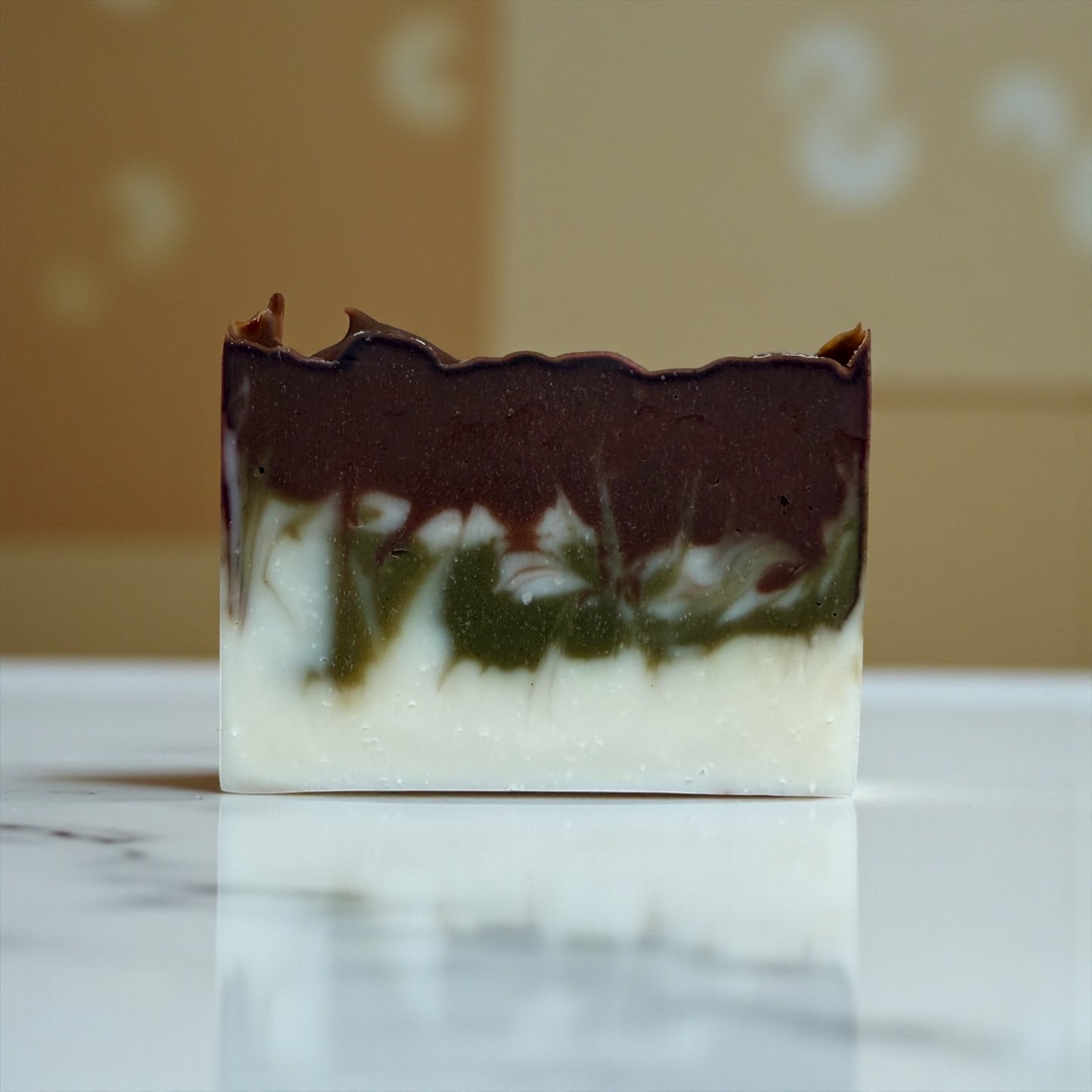 Chocolate and PepperMint Tallow Soap - Delicious Limited Edition Winter Indulgence