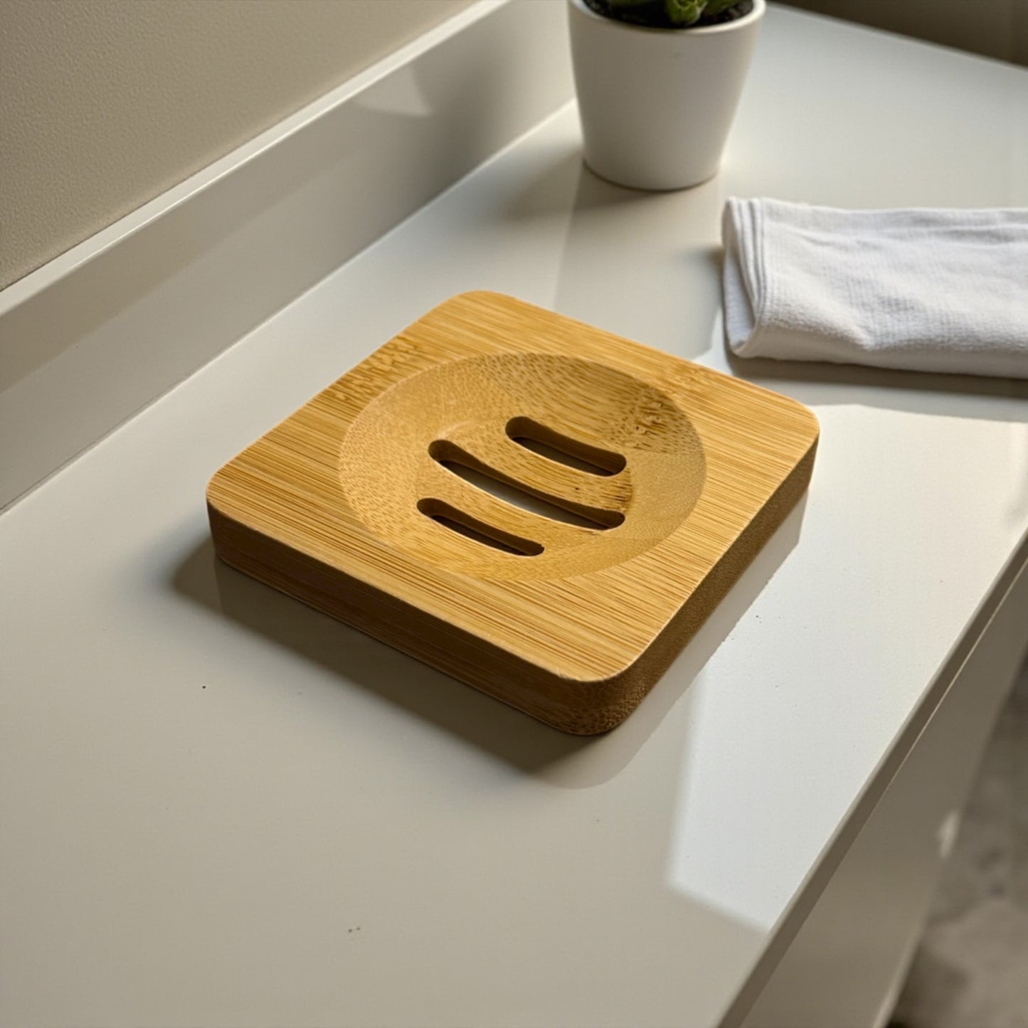 Bamboo Soap Dish - For Your Natural Soap Collection