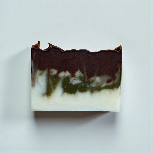 Chocolate and PepperMint Tallow Soap - Delicious Limited Edition Winter Indulgence