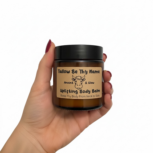 Uplifting Body Balm – Grass-Fed Tallow Moisturiser
