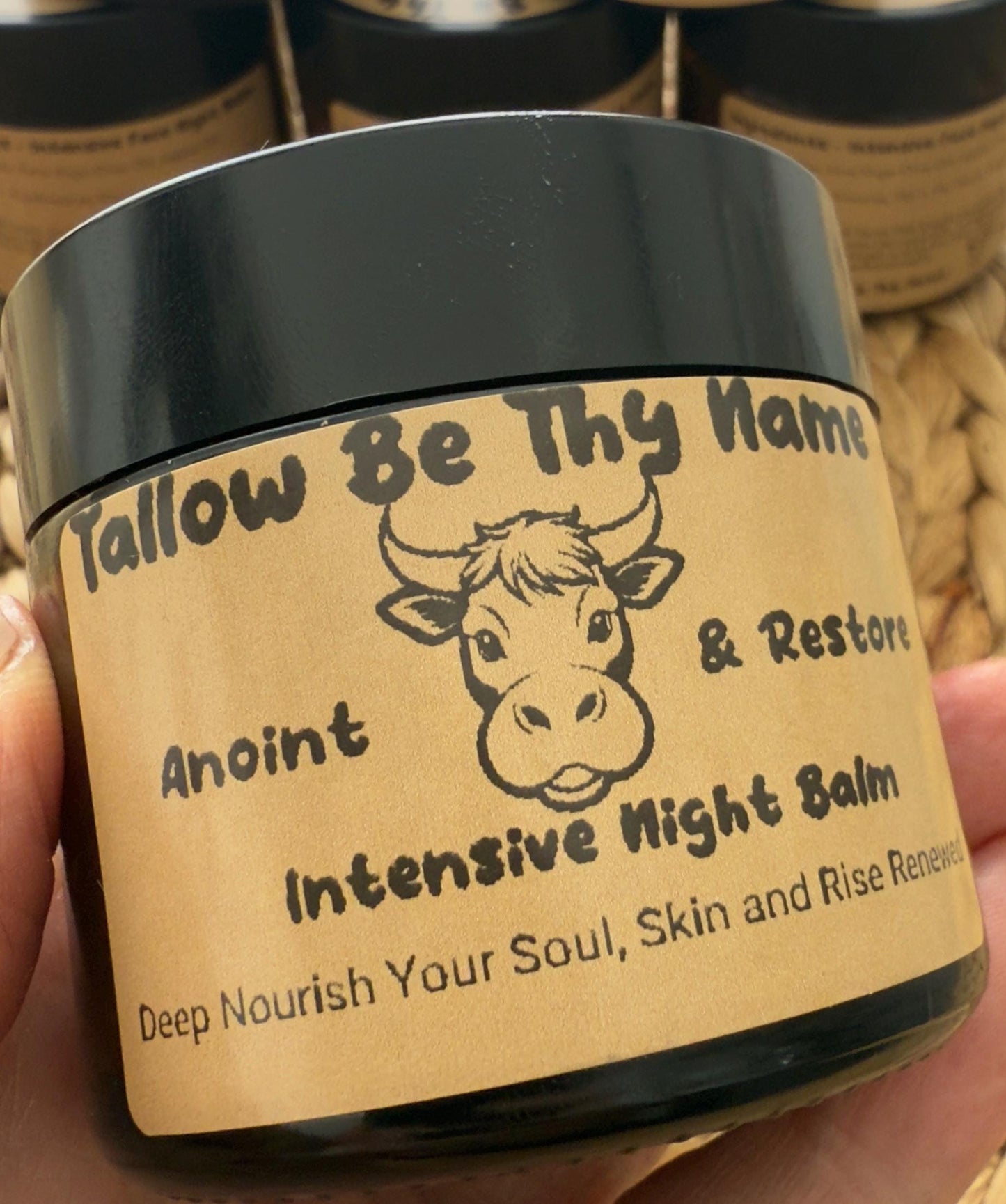 Intensive Night Balm – Tallow Moisturiser for Dry Skin